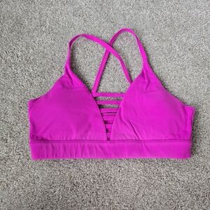 Women's Pink Sports Bra